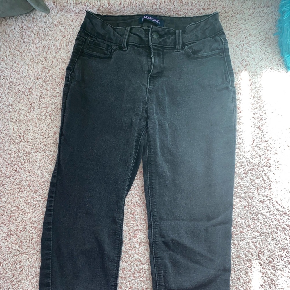 Blue Spice Black Skinny Jeans